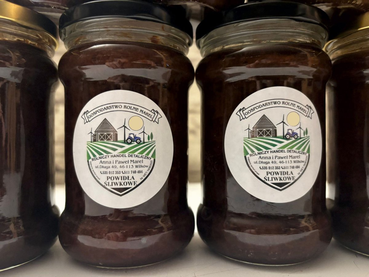 🫐 Powidła śliwkowe - Gospodarstworolnemarel