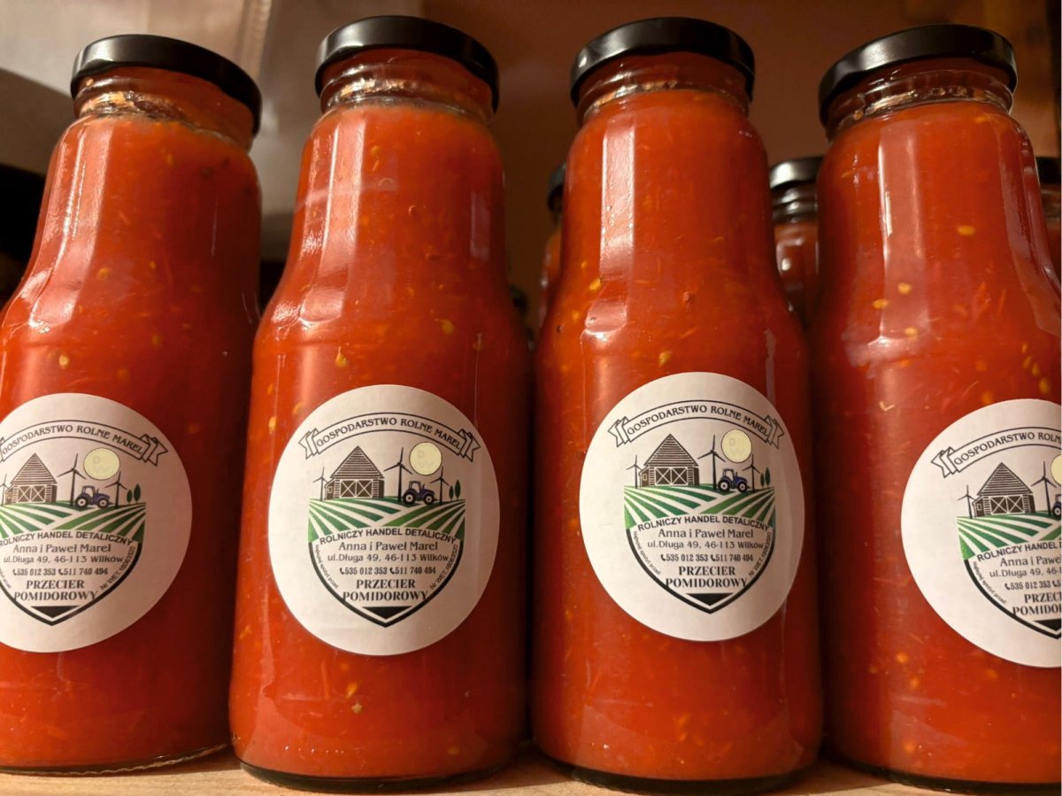 🍅 Przecier/sok pomidorowy - Gospodarstworolnemarel